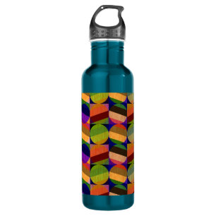 Colourful Vintage Inspired Pattern 710 Ml Water Bottle