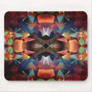 Colourful Vintage Mandala Mouse Mat