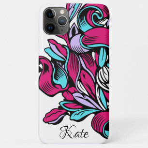 Colourful Vintage Ribbons Personalised iPhone Case
