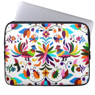 Colourful Vintage Yoga For Summer Laptop Sleeve