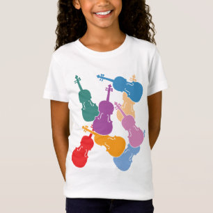 Colourful Violas T-Shirt