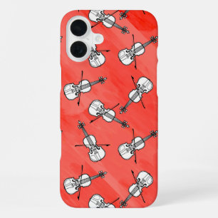 Colourful Violin Blocks iPhone 16 Plus Case