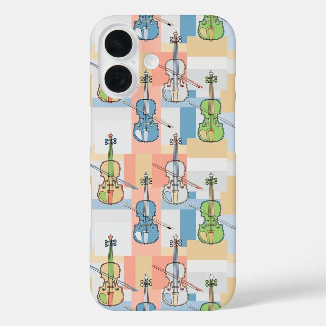 Colourful Violins Case-Mate Samsung Galaxy Case (Back)