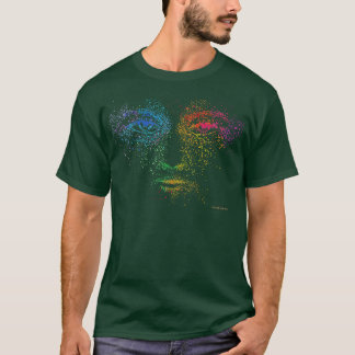 Colourful Vision Face T-Shirt
