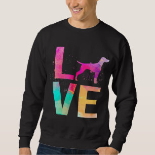 Colourful Vizsla Dog Mum Gifts Vizsla Sweatshirt