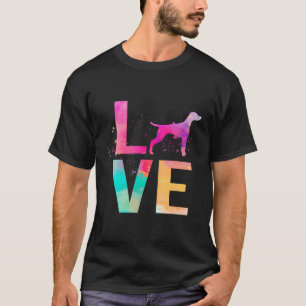 Colourful Vizsla Dog Mum Gifts Vizsla T-Shirt