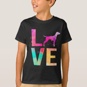 Colourful Vizsla Dog Mum Gifts Vizsla T-Shirt