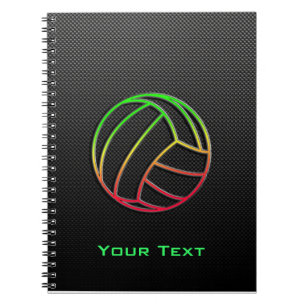 Colourful Volleyball Notebook