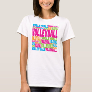 Colourful Volleyball T-Shirt