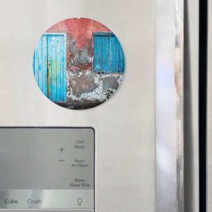 Colourful wall, door and shutters magnet