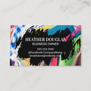 Colourful Wardrobes Business Card