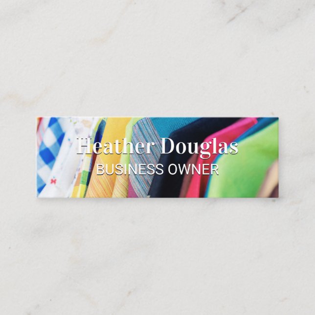 Colourful Wardrobes Mini Business Card (Front)