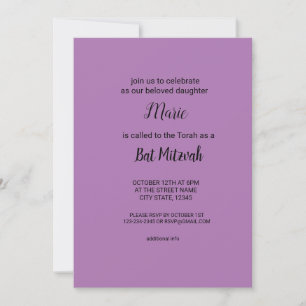 Colourful watercolor abstract add name text invitation
