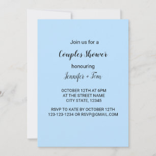 Colourful watercolor add your name text editable invitation