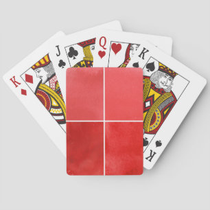 colourful watercolor background for your 7 playing cards