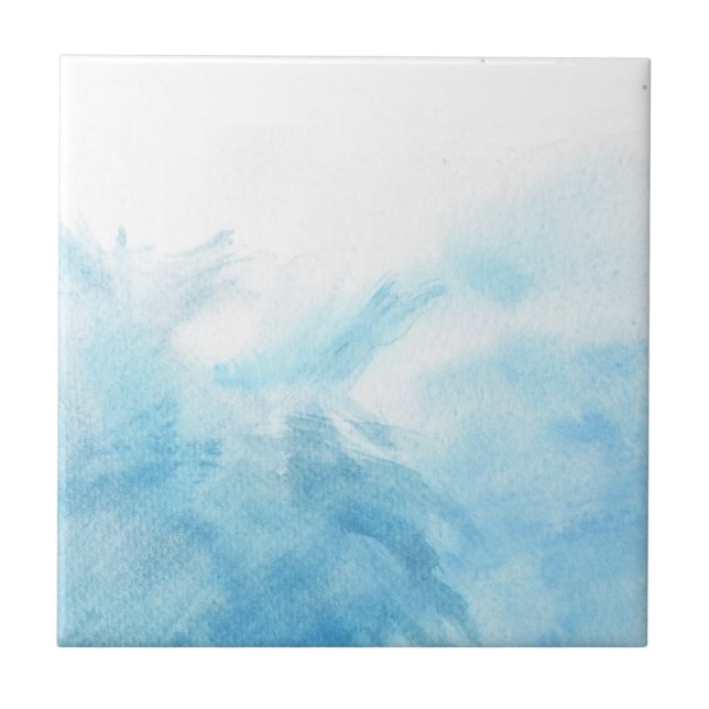 colourful watercolor background for your tile (Front)
