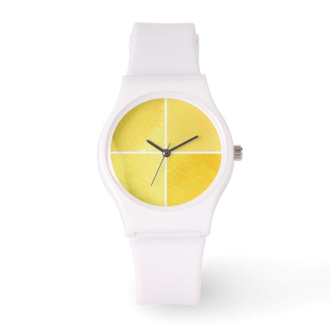 colourful watercolor background for your watch (Front)