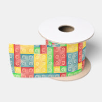 Colourful Watercolor Building Blocks