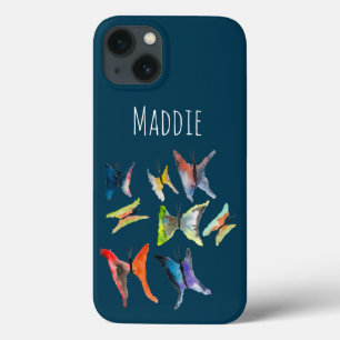 Colourful watercolor butterflies Case-Mate iPhone  13 Case