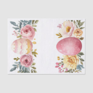 Colourful watercolor Easter Bunny Tissue Paper