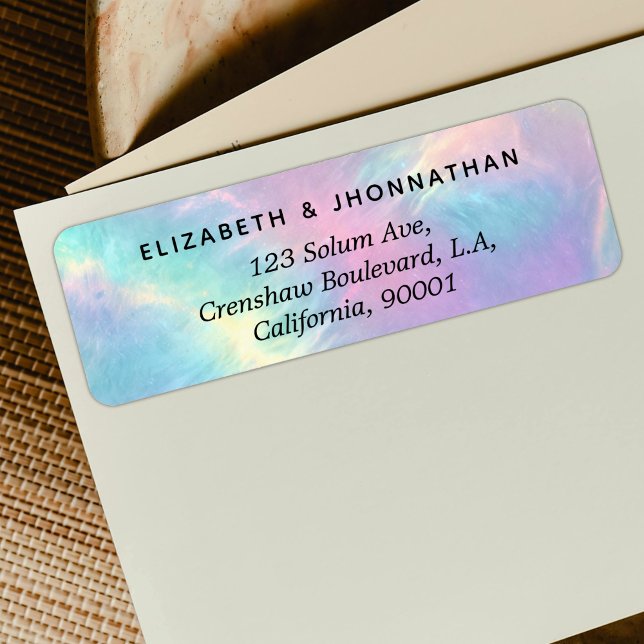 Colourful Watercolor Faux Holographic Opal Stone (Creator Uploaded)