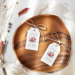 Colourful Watercolor Floral Bridal Shower Custom Gift Tags<br><div class="desc">Boho Colourful Minimalist Watercolor Floral Bridal Shower Custom Thank You Gift Tag</div>