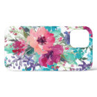 Colourful Watercolor Floral Pattern