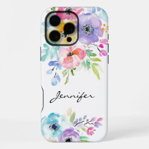 Colourful Watercolor Flower iPhone / iPad case
