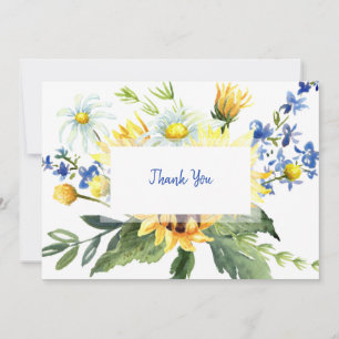Colourful Watercolor Funeral Thank You Name Messag