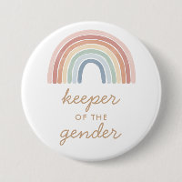Colourful Watercolor Rainbow Keeper of the Gender