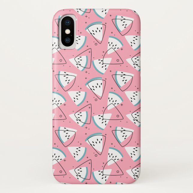 Colourful Watercolor Watermelons Case-Mate iPhone Case (Back)