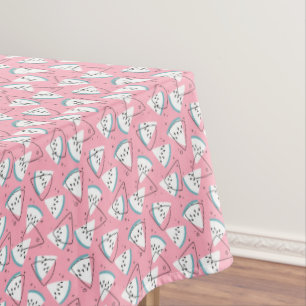 Colourful Watercolor Watermelons Tablecloth
