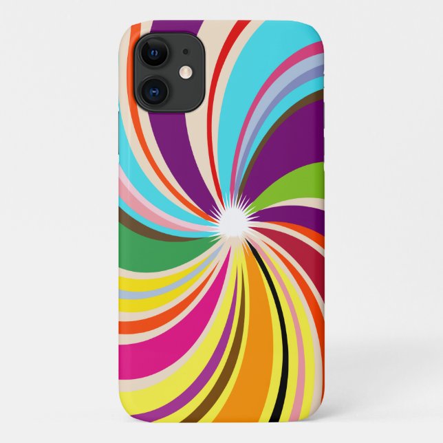 Colourful Waves iPhone / iPad case (Back)