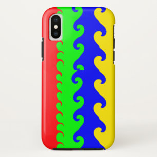 Colourful Waves iPhone / iPad case