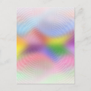 Colourful Waves: Postcard