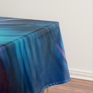 Colourful Waves Tablecloth