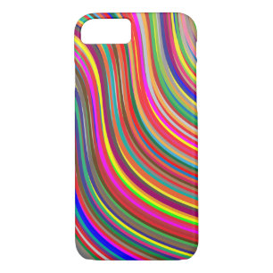 Colourful Wavy iPhone 8/7 Case