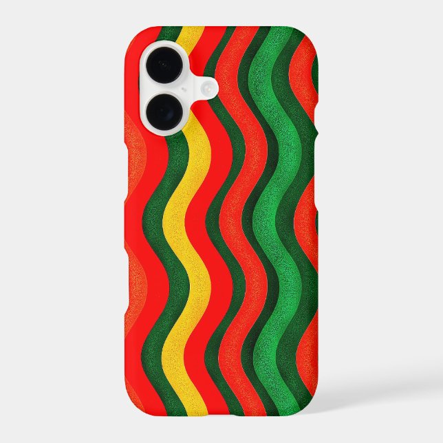 Colourful Wavy Pattern  Samsung Galaxy S21 Ultra Case (Back)