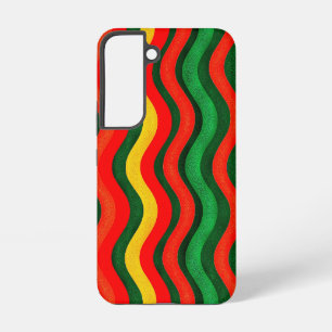 Colourful Wavy Pattern Samsung Galaxy Case