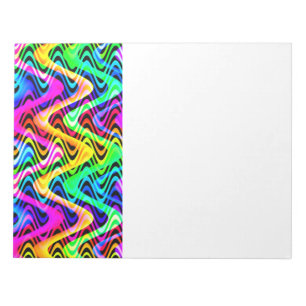 colourful weaves notepad