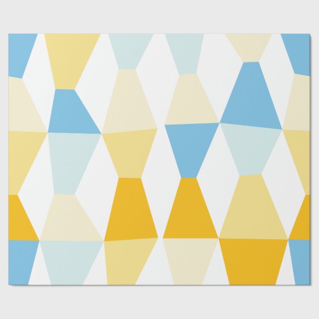 Colourful Wedges 161214b Wrapping Paper (Seam)