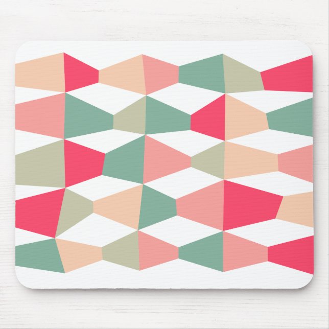 Colourful Wedges 161214c Mouse Mat (Front)
