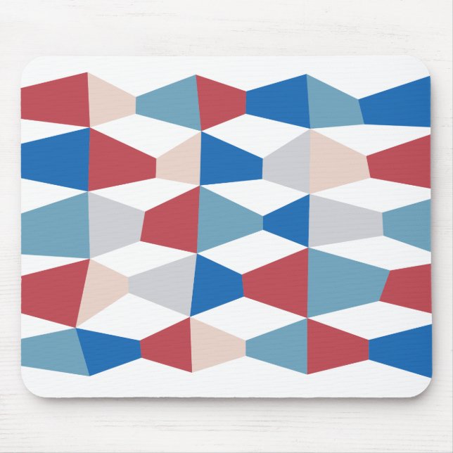 Colourful Wedges 161214d Mouse Mat (Front)