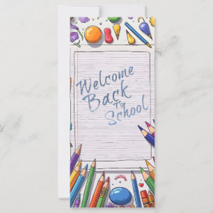 Colourful Welcome Back to School Design