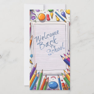Colourful Welcome Back to School Design