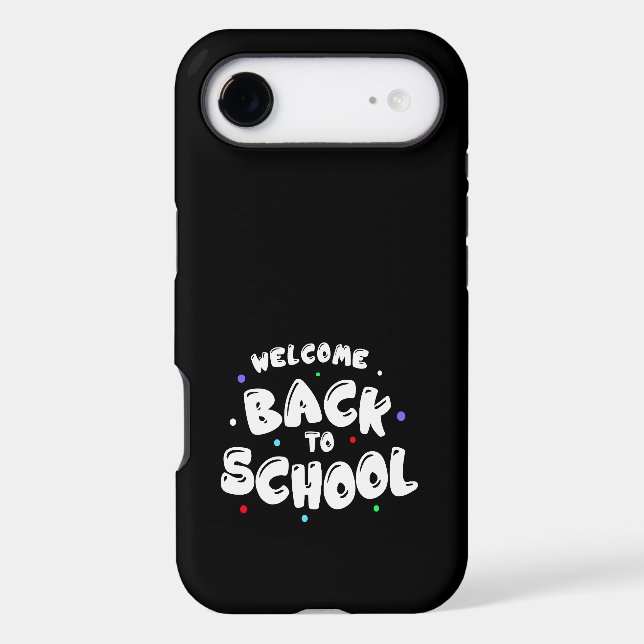 Colourful Welcome Back to School Typography (Back)