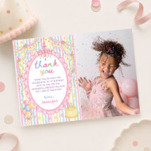 Colourful Whimsical Fancy Birthday Photo