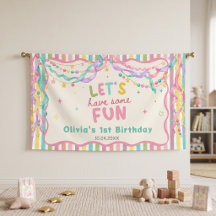 Colourful Whimsical Girl Birthday