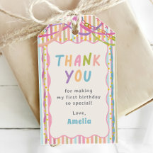 Colourful Whimsical Girl Birthday Party