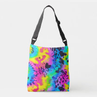 Colourful Wild Cheetah Tye Dye Pattern